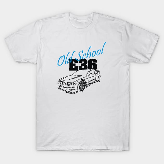 E36 T-Shirt by vakuera